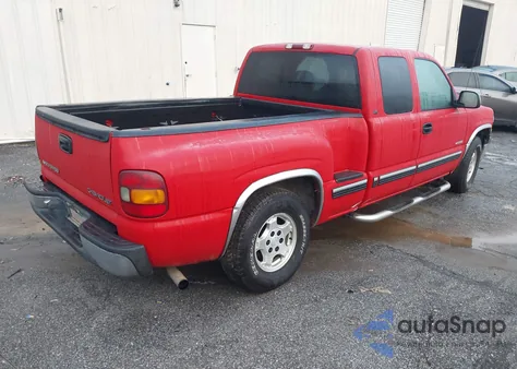 2002 Chevrolet Silverado 1500 Ls z USA, uszkodzony, nr VIN 1GCEC19T62Z117502